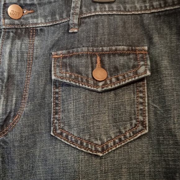 Y2K LOFT Jeans Boot Cut Sz 12 - Picture 3 of 7